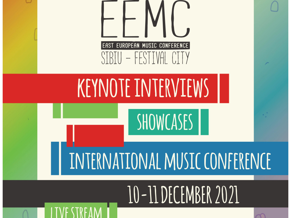 East European Music Conference 2021 începe vineri online