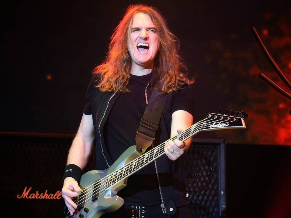 Noul album Megadeth este aproape gata, spune basistul David Ellefson