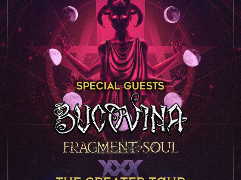 Bucovina si Fragment Soul (Grecia) cântă alături de Moonspell la București pe 12 mai