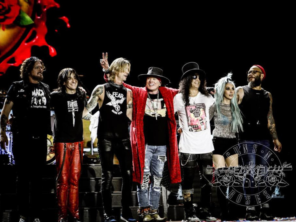 Guns N’ Roses depășește recordul de prezență la un concert metal/hard rock