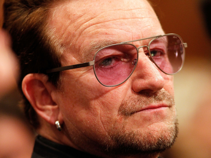 Primele 10 trupe din muzică, pe categorii proprii, pentru Bono