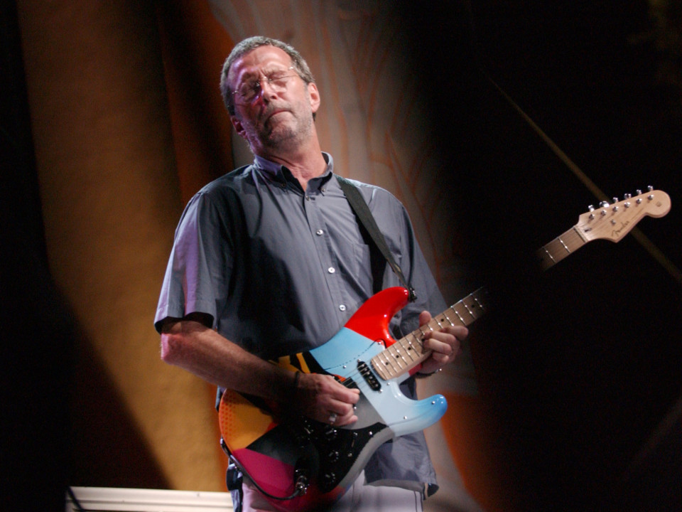 Toate vedetele chitarei la festivalul lui Eric Clapton