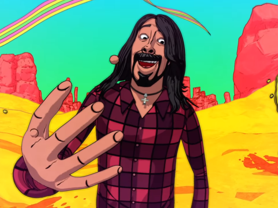 Foo Fighters lansează un videoclip animat pentru piesa „Chasing Birds”