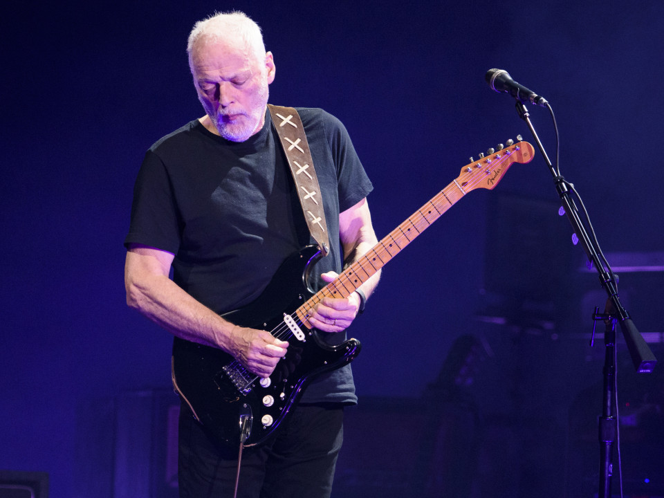 David Gilmour împărtășește un video cu toate chitarele care sunt scoase la licitație