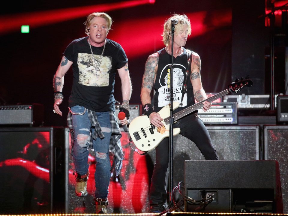 Primul show Guns N' Roses din 2020 va fi la Super Bowl Music Fest