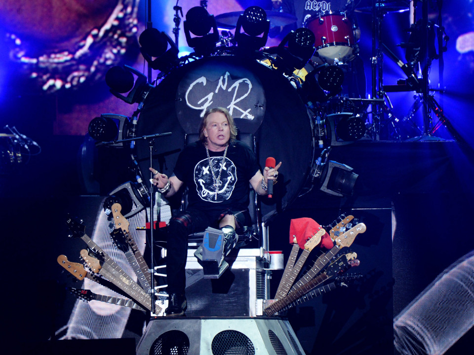 Guns N 'Roses, șase clasice live filmate în Brazilia