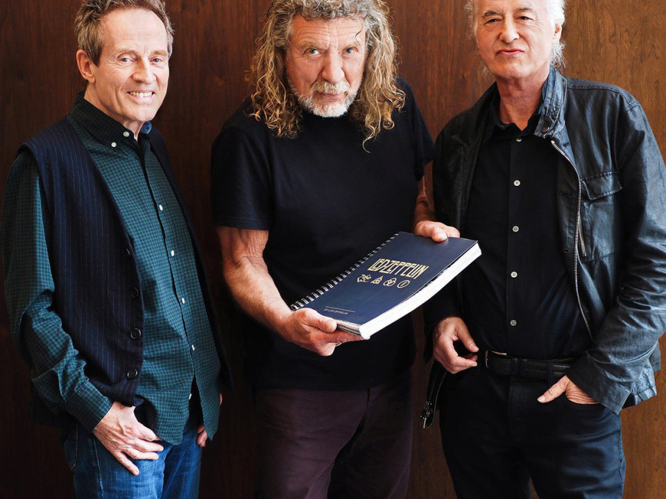 Led Zeppelin 50 de ani: Page, Plant si Jones s-au reunit pentru a lansa un album foto