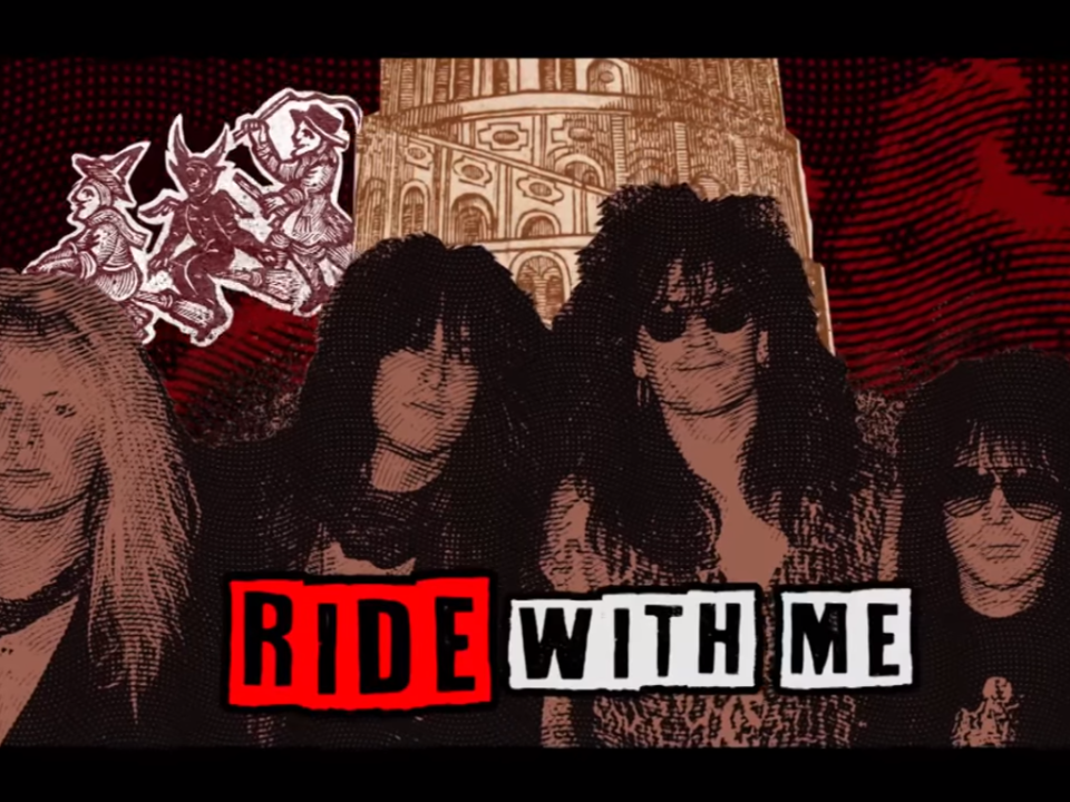 Mötley Crüe revin cu videoclipul melodiei „Ride With The Devil”