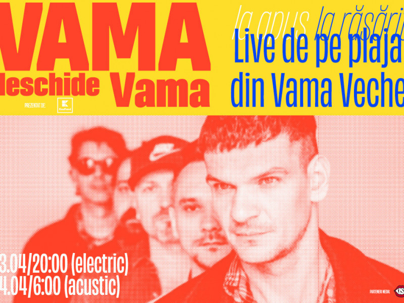 "Vama deschide Vama", live de pe plaja din Vama Veche