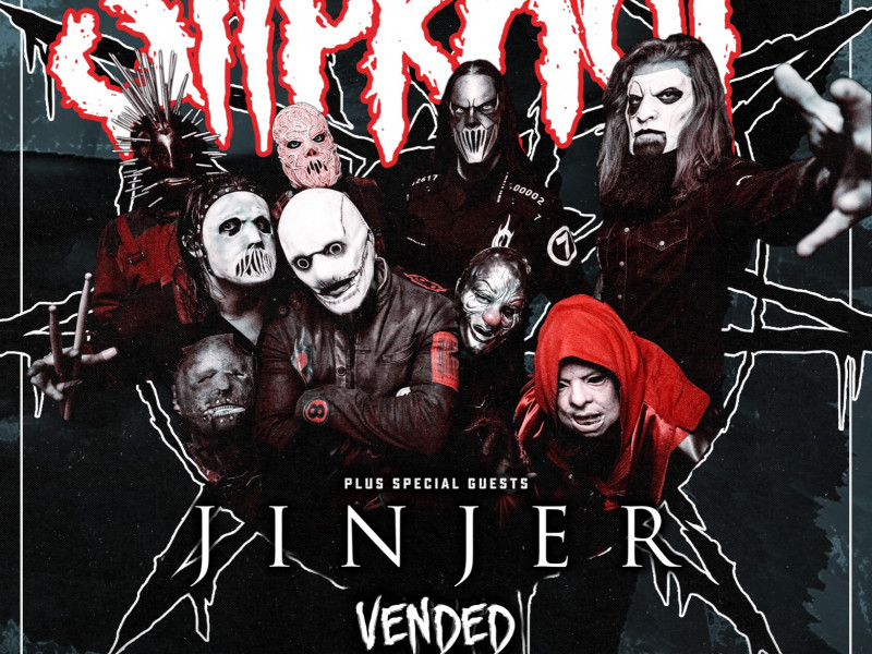 Jinjer și Vended, în deschiderea turneului european Slipknot, inclusiv la București