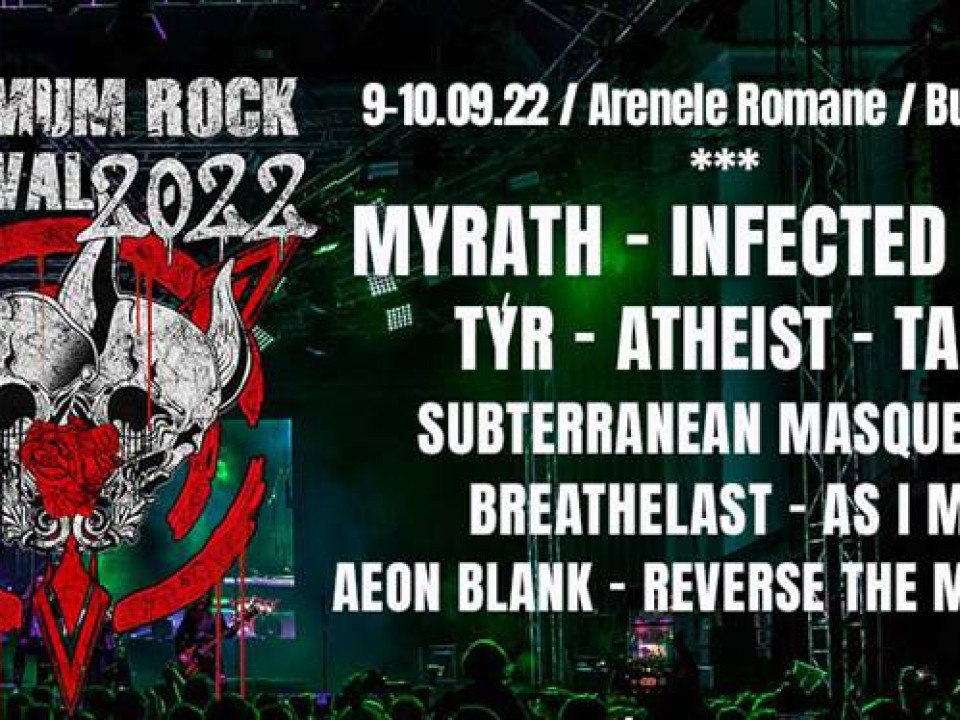 Myrath, Infected Rain și Tyr la Maximum Rock Festival 2022