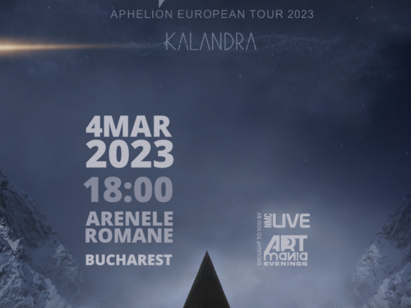 Leprous şi Kalandra, primele nume confirmate la ARTmania Evenings 2023 de la Arenele Romane