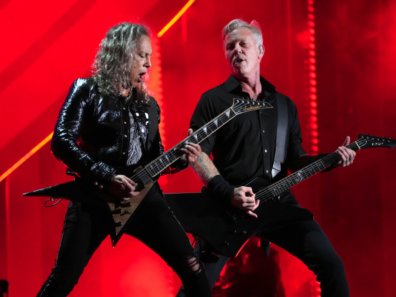 Metallica, spectacol omagial pentru fondatorii casei de discuri la care au scos primele albume din carieră