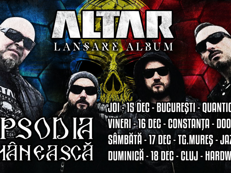 ALTAR lansează albumul „Rapsodia Românească” chiar pe 1 decembrie