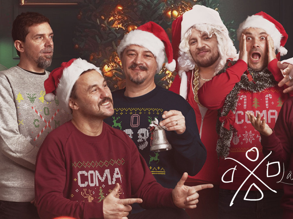 COMA demarează un nou proiect de Crăciun cu melodia "Lângă brad” feat. Macanache