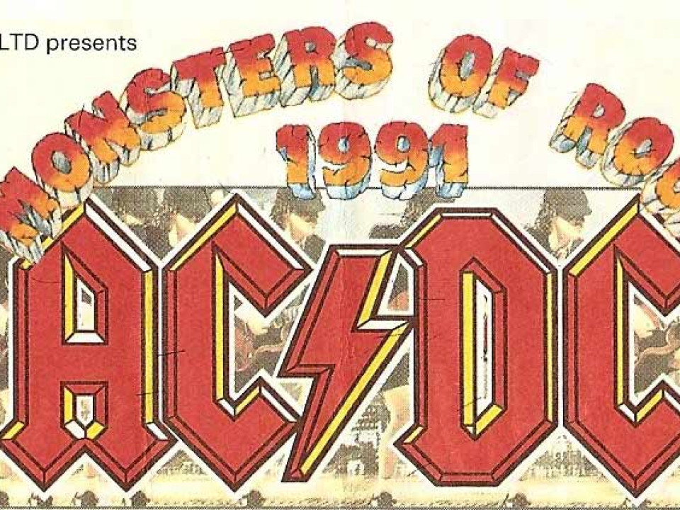 Amintiri de la concertul AC/DC „Monsters of Rock”, 1991 Budapesta