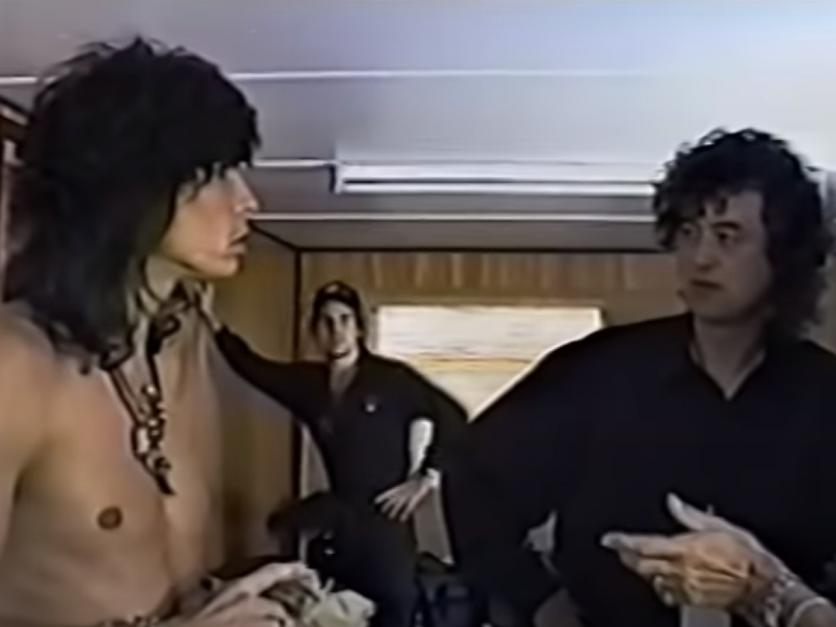 Cum au ajuns Aerosmith și Jimmy Page să cânte împreună pe scena Monsters Of Rock 1990