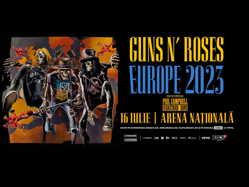 Phil Campbell and the Bastard Sons deschid concertul Guns N’ Roses de la București