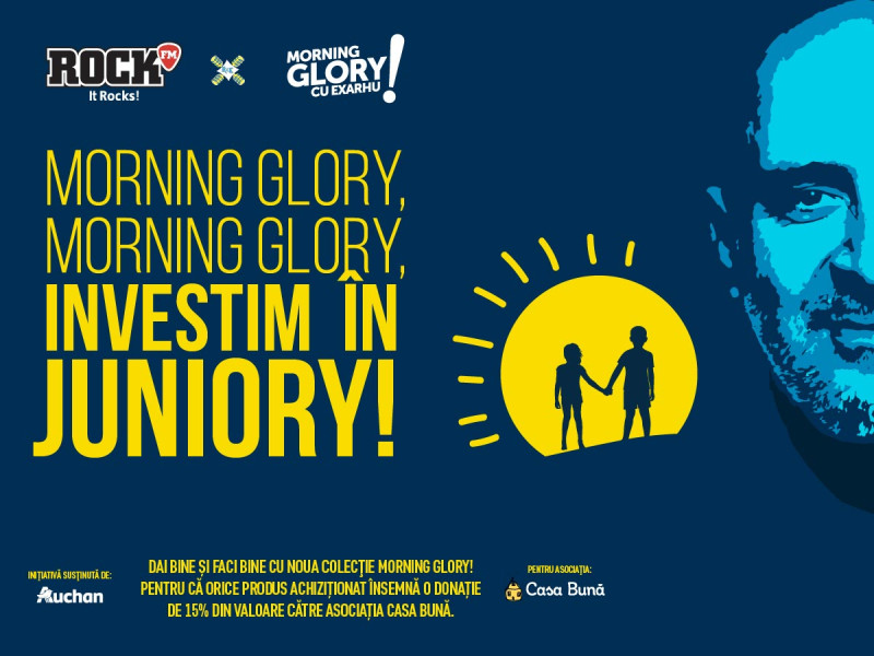 Morning Glory Morning Glory - Investim în Juniory, nouă ediție de merch