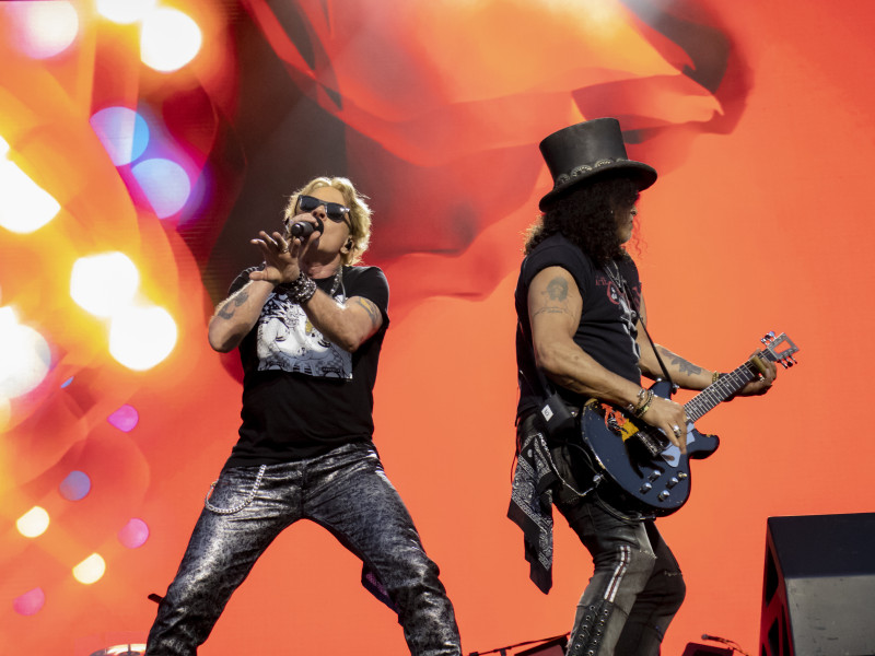 Guns N’ Roses a dat startul turneului mondial cu un show în Abu Dhabi