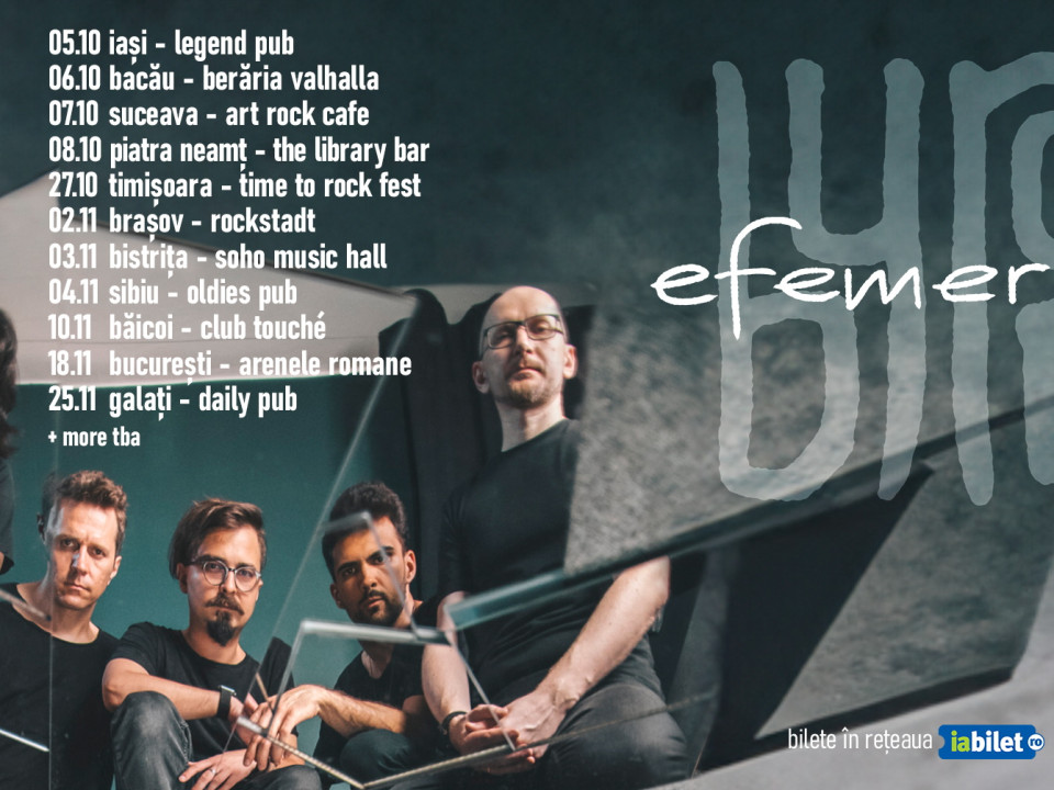 Trupa byron anunță  „Efemeride" - albumul cu numărul opt ce se va lansa în toamnă