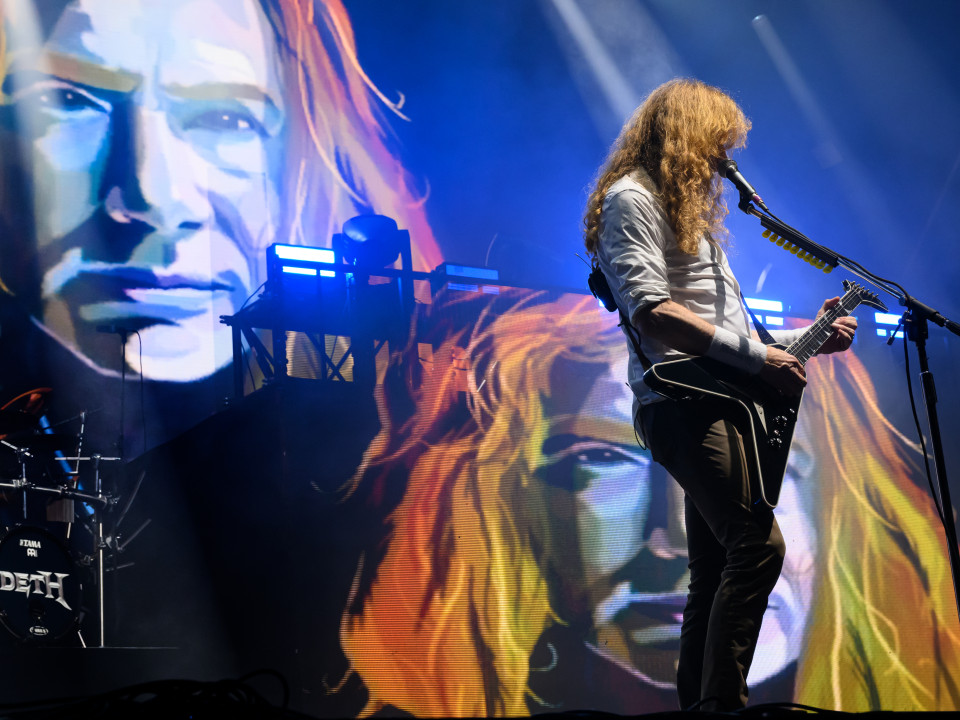 Megadeth, primul show cu ​​chitaristul Wintersun, Teemu Mäntysaari