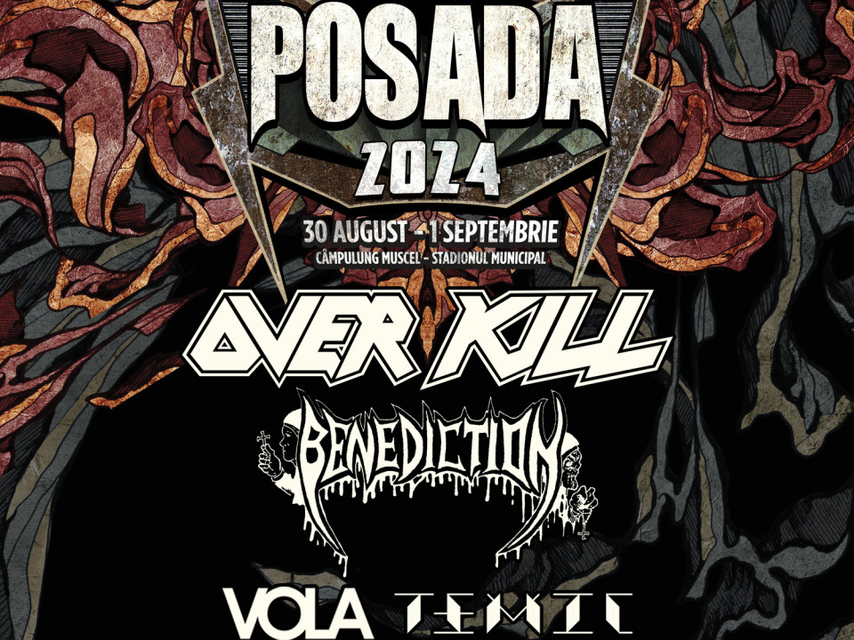 Overkill, Benediction, Vola @ Posada Rock 2024