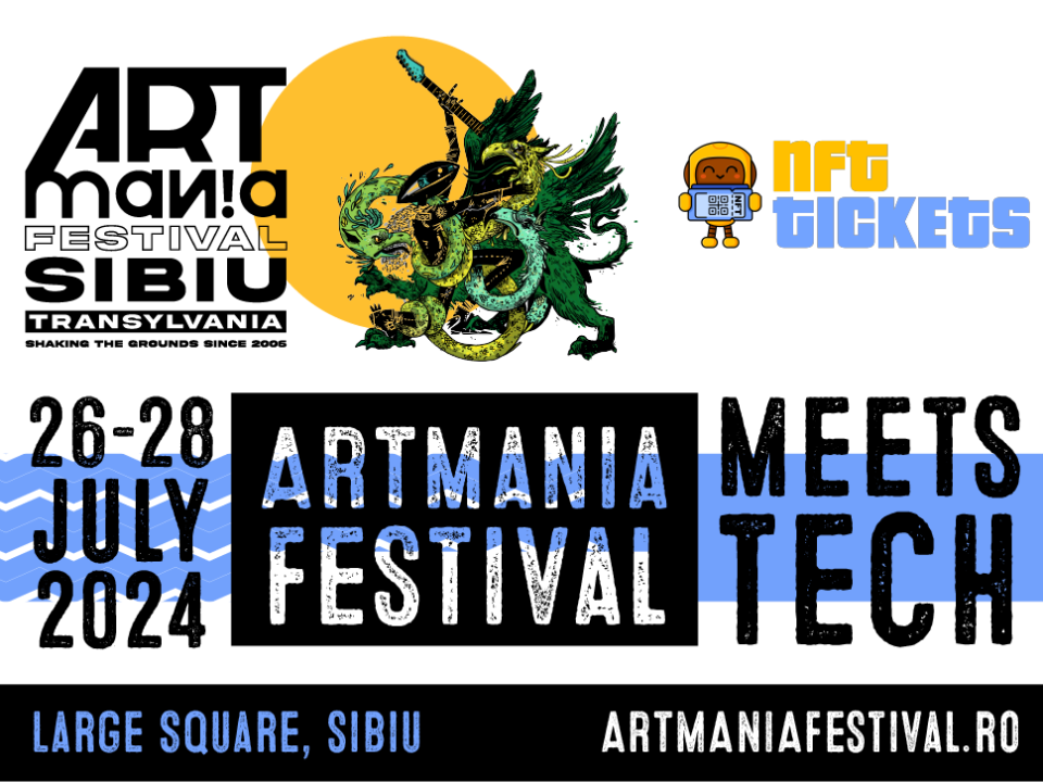 ARTmania Festival și NFT Week lansează un parteneriat prin care revoluționează accesul la cultură și divertisment
