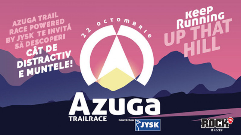 Azuga Trail Race powered by JYSK te invită să descoperi cât de distractiv e Muntele!