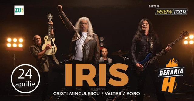 Iris | Cristi Minculescu, Valter și Boro @ Berăria H
